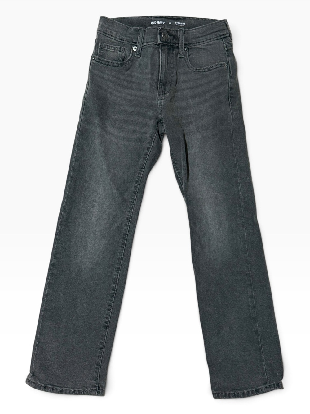 Old Navy Kids Size 10 Dark Gray Straight Jeans